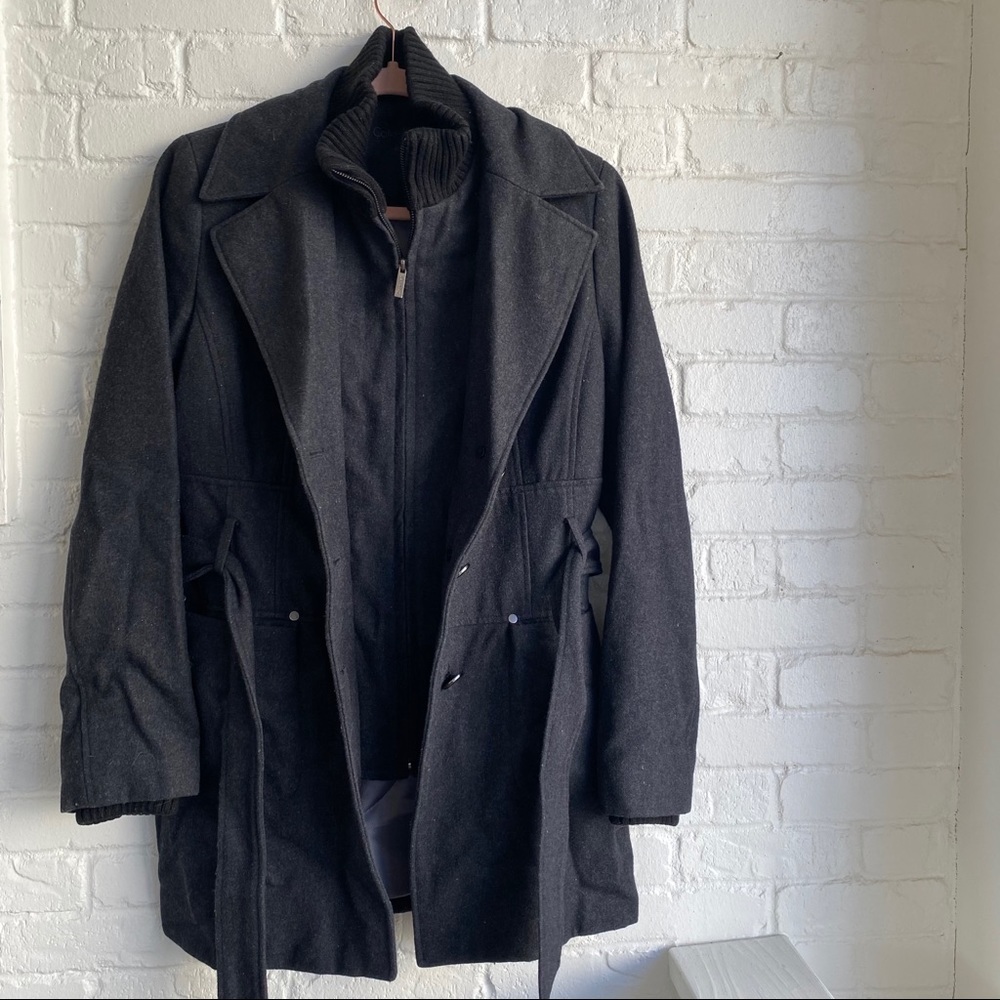 Calvin Klein Wool Coat Size 6